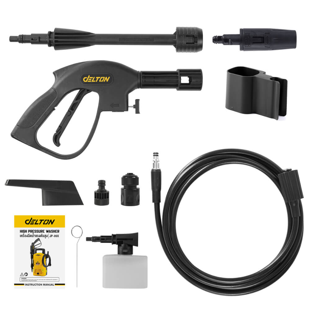 เครื่องฉีดน้ำแรงดันสูง DELTON รุ่น JP-99X 150 บาร์ 1800 วัตต์